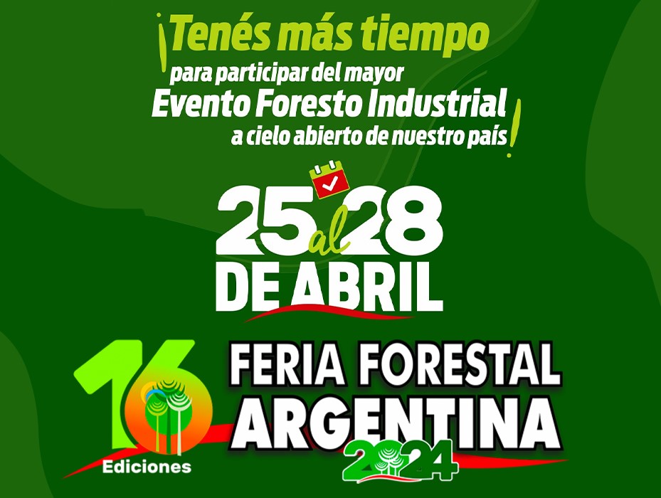 Lee más sobre el artículo Del 25 al 28 de Abril: Feria Forestal Argentina en Posadas